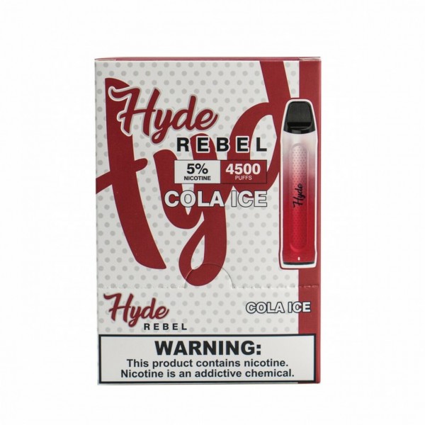 HYDE REBEL RECHARGE 4500 PUFFS Cola Ice